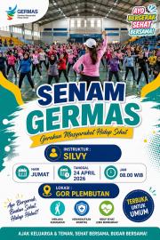 Senam GERMAS Ajak Warga Plembutan Hidup Sehat Bersama